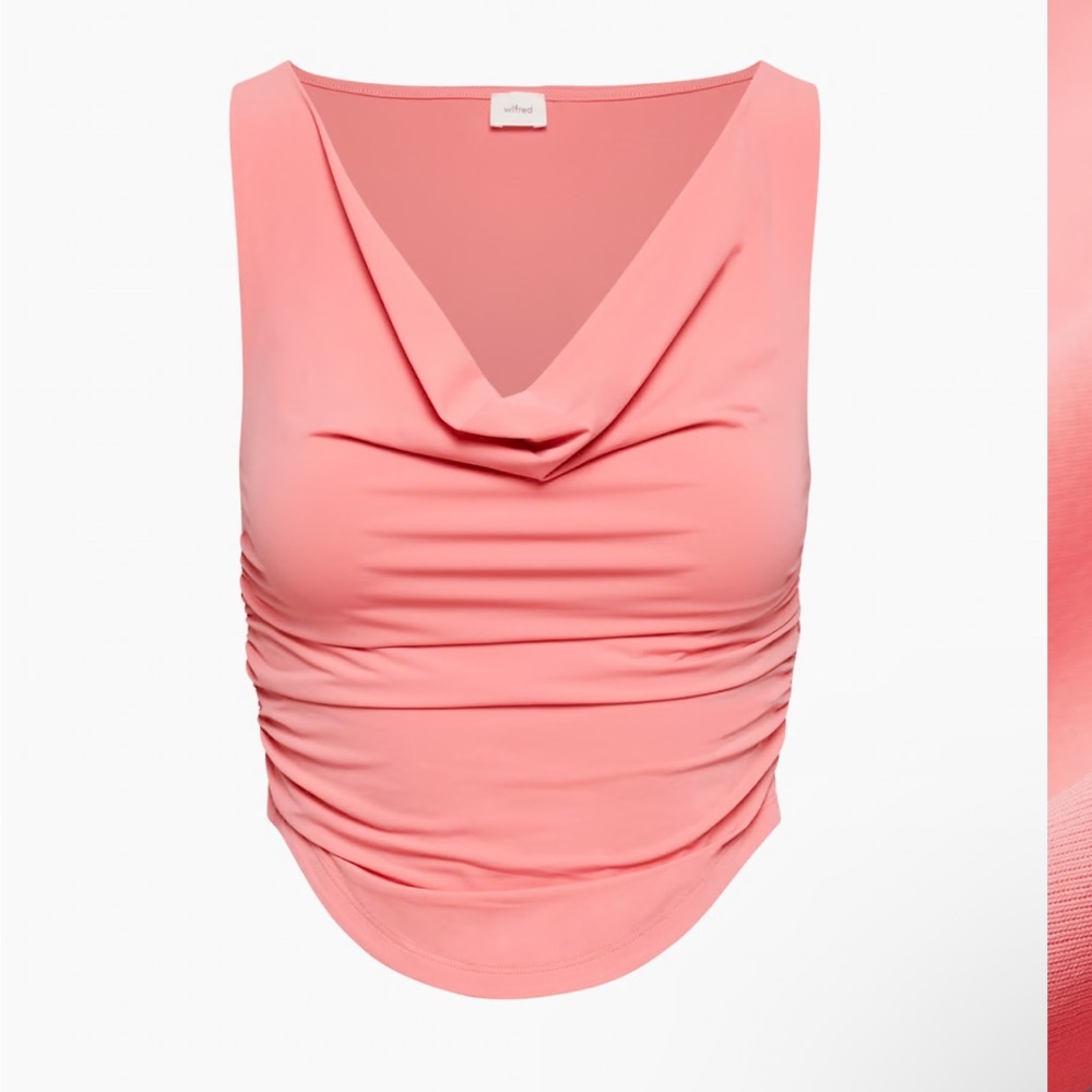 Aritzia Wilfred parfait top